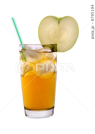 juice and an apple juice and an apple 8795194