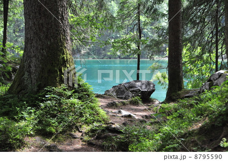 ラムザウのヒンター湖 8795590