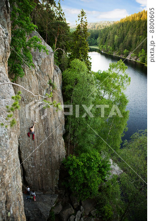 Male Rock Climber 8800605