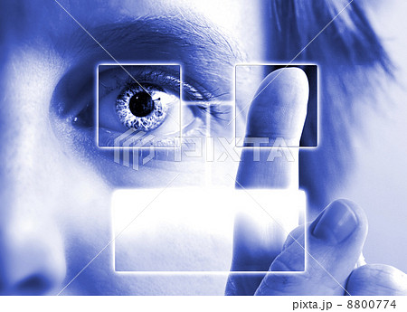 Finger Print Iris Scan 8800774