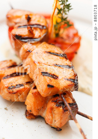 salmon kebab salmon kebab 8803718