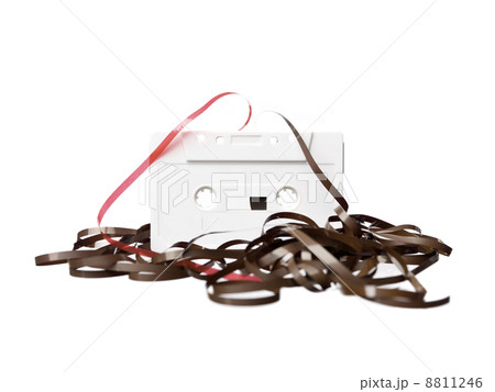 White audio cassette 8811246