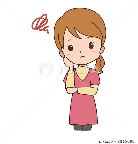 女性/考える 8815086