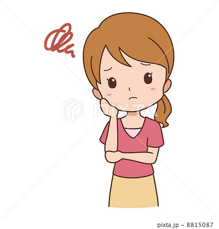 女性/考える 8815087