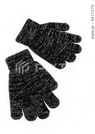 Woolen gloves, isolated on white background. 8817272