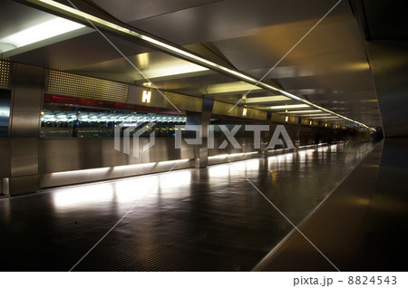 Footbridge at night 8824543