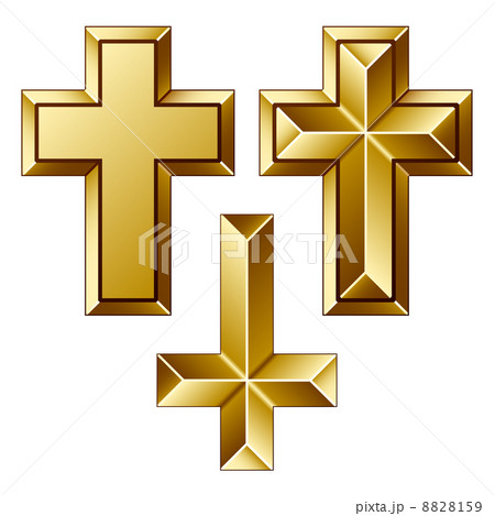 massive golden christian crosses 8828159