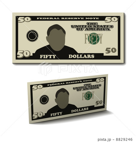 fifty dollar paper bill banknote fifty dollar paper bill banknote 8829246