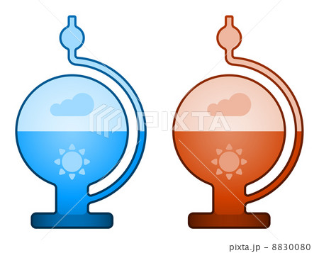glass liquid barometer 8830080
