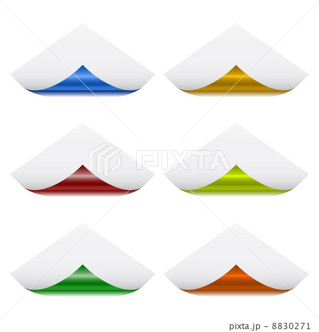 page corners with metallic back page corners with metallic back 8830271