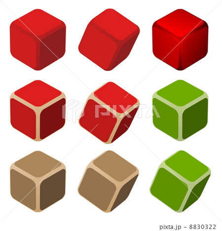 simple color cubes 8830322