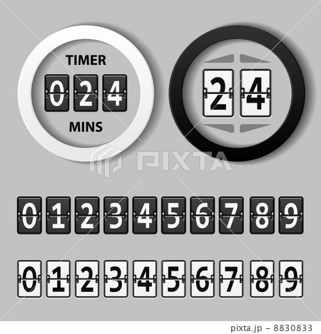 countdown round mechanical timer 8830833