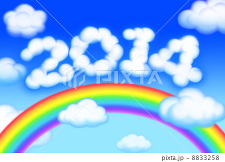 ２０１４　雲と虹 8833258