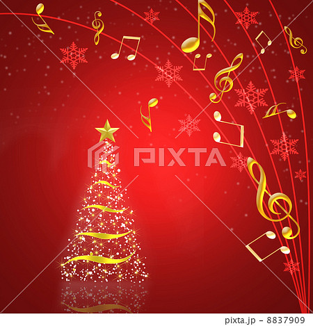 クリスマスツリーと音楽 クリスマスツリーと音楽 8837909