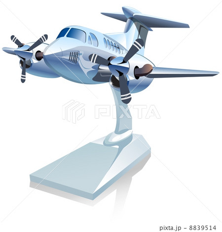 Vector Cartoon Airplane 8839514