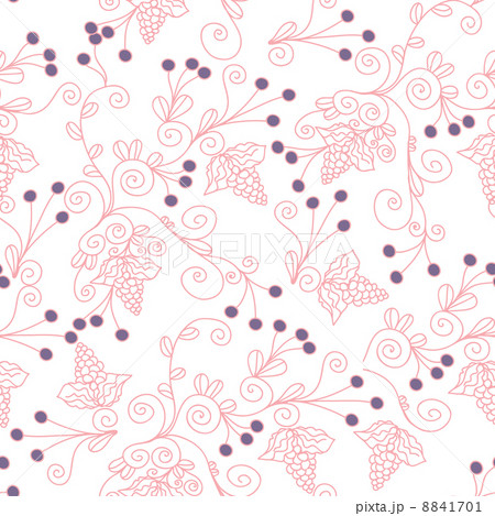 Seamless pattern with grape Seamless pattern with grape 8841701