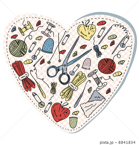 Sewing and knitting heart Sewing and knitting heart 8841834
