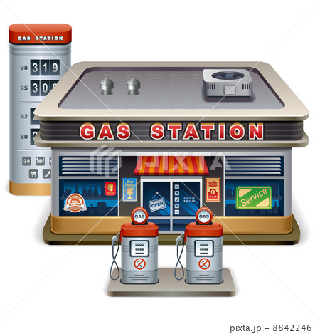 gas station gas station 8842246