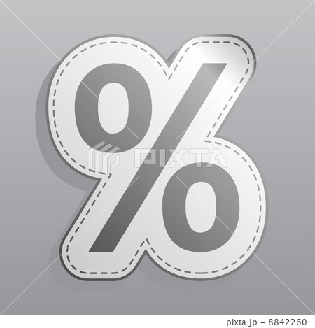 percent sticker icon percent sticker icon 8842260