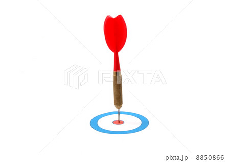 Dart arrow hit the target 8850866