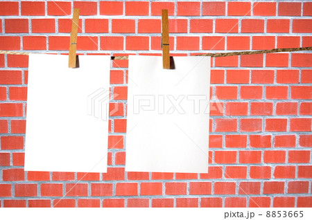 blank sheet of paper 8853665