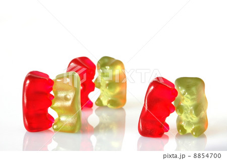 gummy bears dancing at a party 8854700