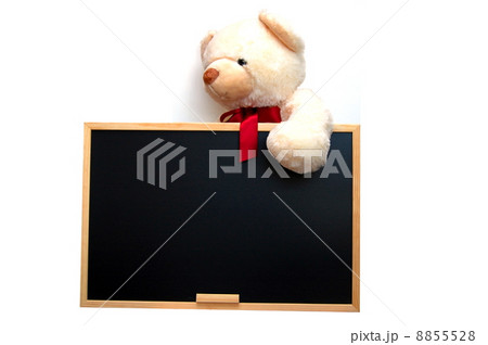 teddy with empty blackboard teddy with empty blackboard 8855528