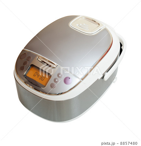 multicooker over white background 8857480
