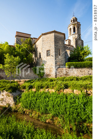 view of old Catalan town. Banyoles view of old Catalan town. Banyoles 8858937
