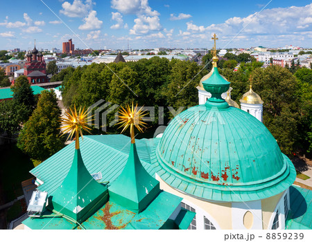 Top view of old Yaroslavl. Russia Top view of old Yaroslavl. Russia 8859239