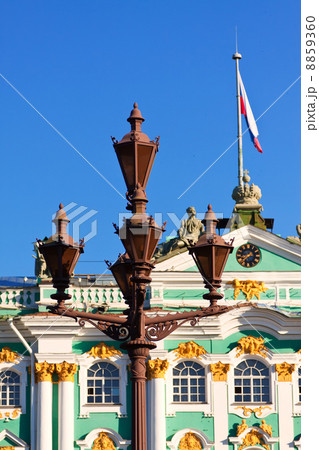 Saint Petersburg. Lamppost on Palace Square Saint Petersburg. Lamppost on Palace Square 8859360