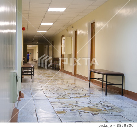 corridor of hospital corridor of hospital 8859806