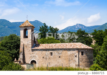 Old church in Besalu 8860715