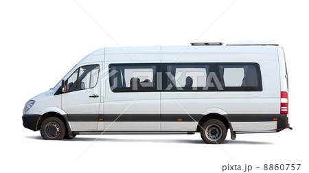 minibus on white minibus on white 8860757