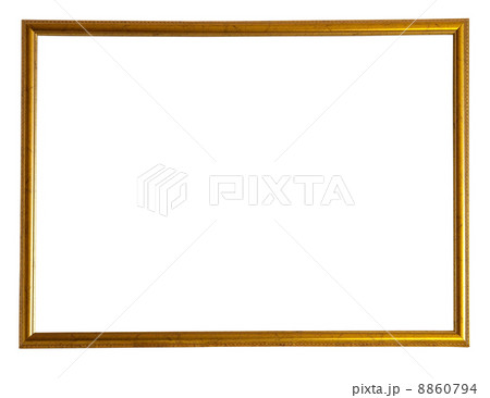 thin gold picture frame 8860794