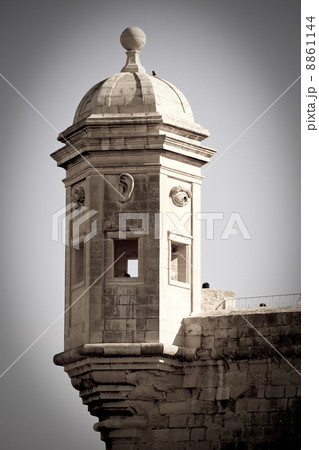 retro photo of Vedette tower retro photo of Vedette tower 8861144