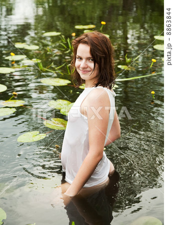 Girl in river 8863844