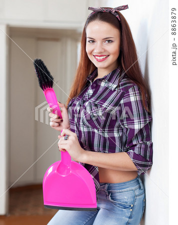 Attractive housewife 8863879