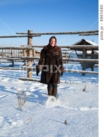 girl in winter girl in winter 8865680