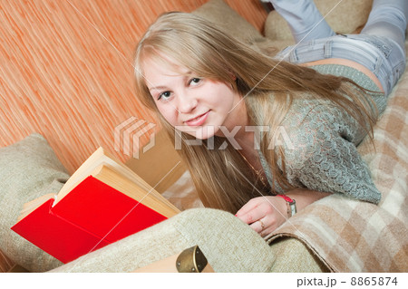 pretty girl reading book pretty girl reading book 8865874