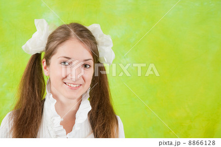 Portrait of schoolgirl Portrait of schoolgirl 8866128