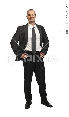 confident businessman confident businessman 8874327
