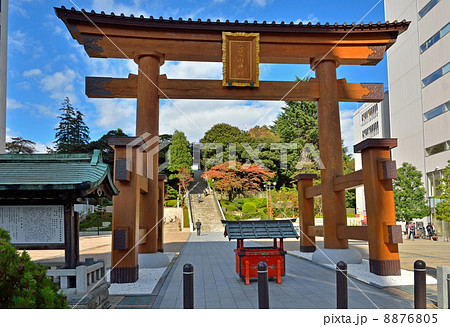 宇都宮散歩・鳥居と石段 二荒山神社 宇都宮散歩・鳥居と石段 二荒山神社 8876805