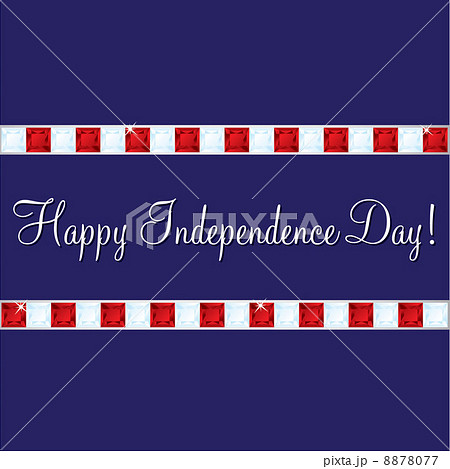 Happy 4th of July card in vector format. Happy 4th of July card in vector format. 8878077