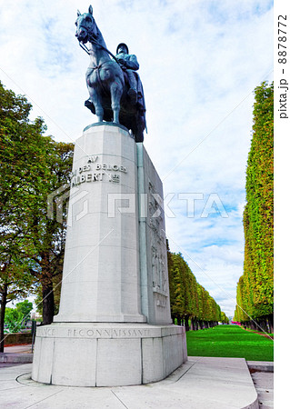 Statue of Albert I in Paris, France. Statue of Albert I in Paris, France. 8878772
