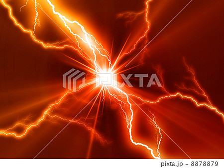 稲妻のイラスト素材 779