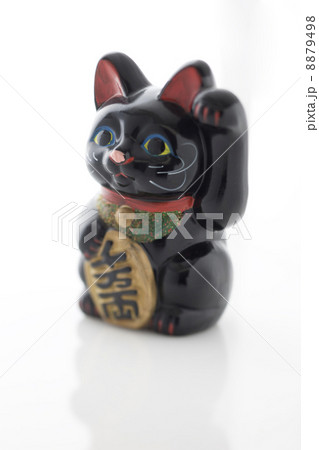 招き猫（黒） 8879498