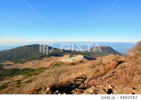 霧島連山えびの高原の山々の絶景 霧島連山えびの高原の山々の絶景 8882082