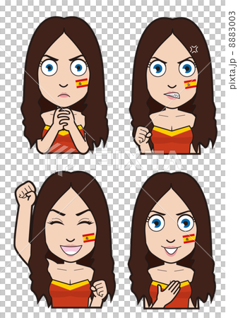 スペイン代表サポーター2 スペイン代表サポーター2 8883003