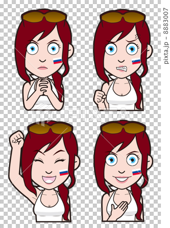 ロシア代表サポーター2 8883007